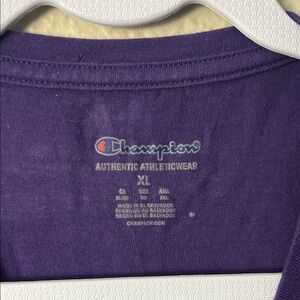 Champion Purple Crewneck Tee